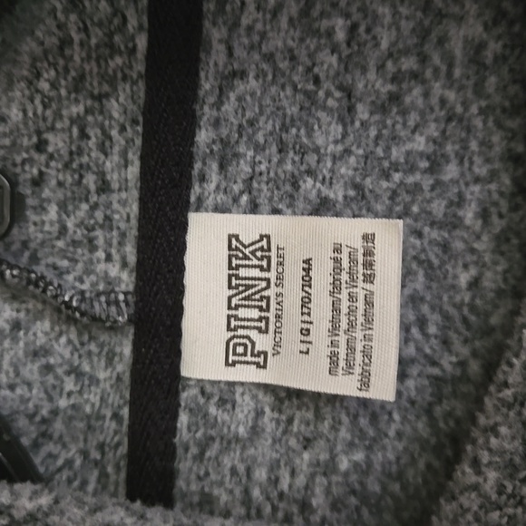 HOST PICK! PINK cropped sweater with hood - Picture 3 of 7